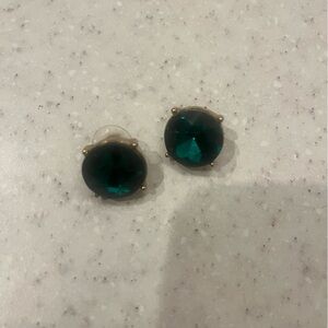 Aldo emerald green earrings